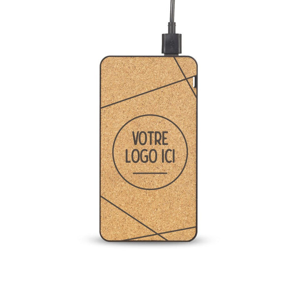 Batterie Externe - Personnalisable - Coque en bois