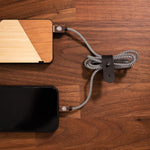 Câble USB - Coque en bois