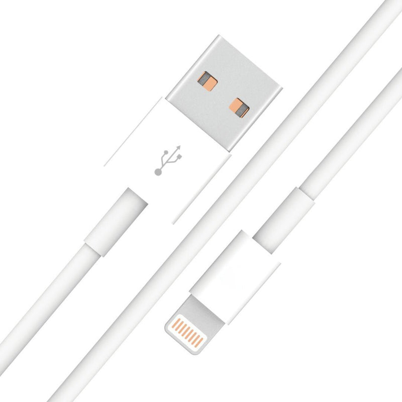 Câble USB Blanc - Coque en bois