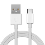 Câble USB Blanc - Coque en bois