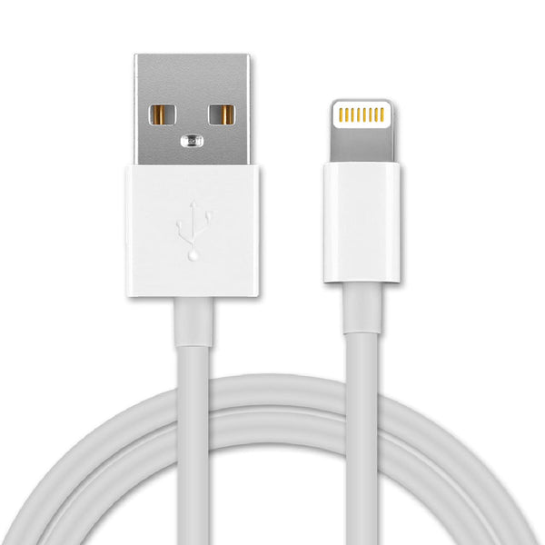 Câble USB Blanc - Coque en bois
