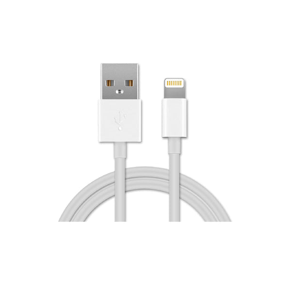 Câble USB Blanc - Coque en bois