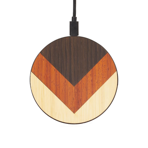 Chargeur induction - La Triade - Coque en bois