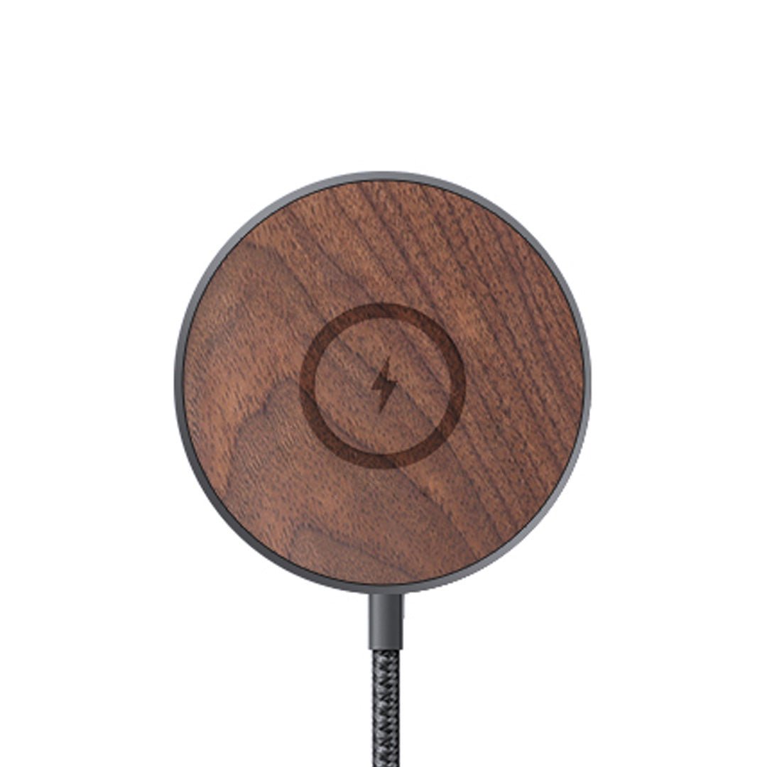 Chargeur MagSafe - Coque en bois