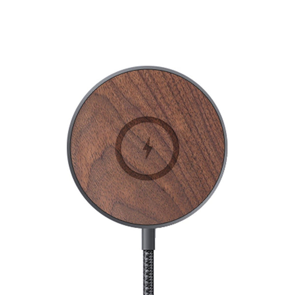 Chargeur MagSafe - Coque en bois