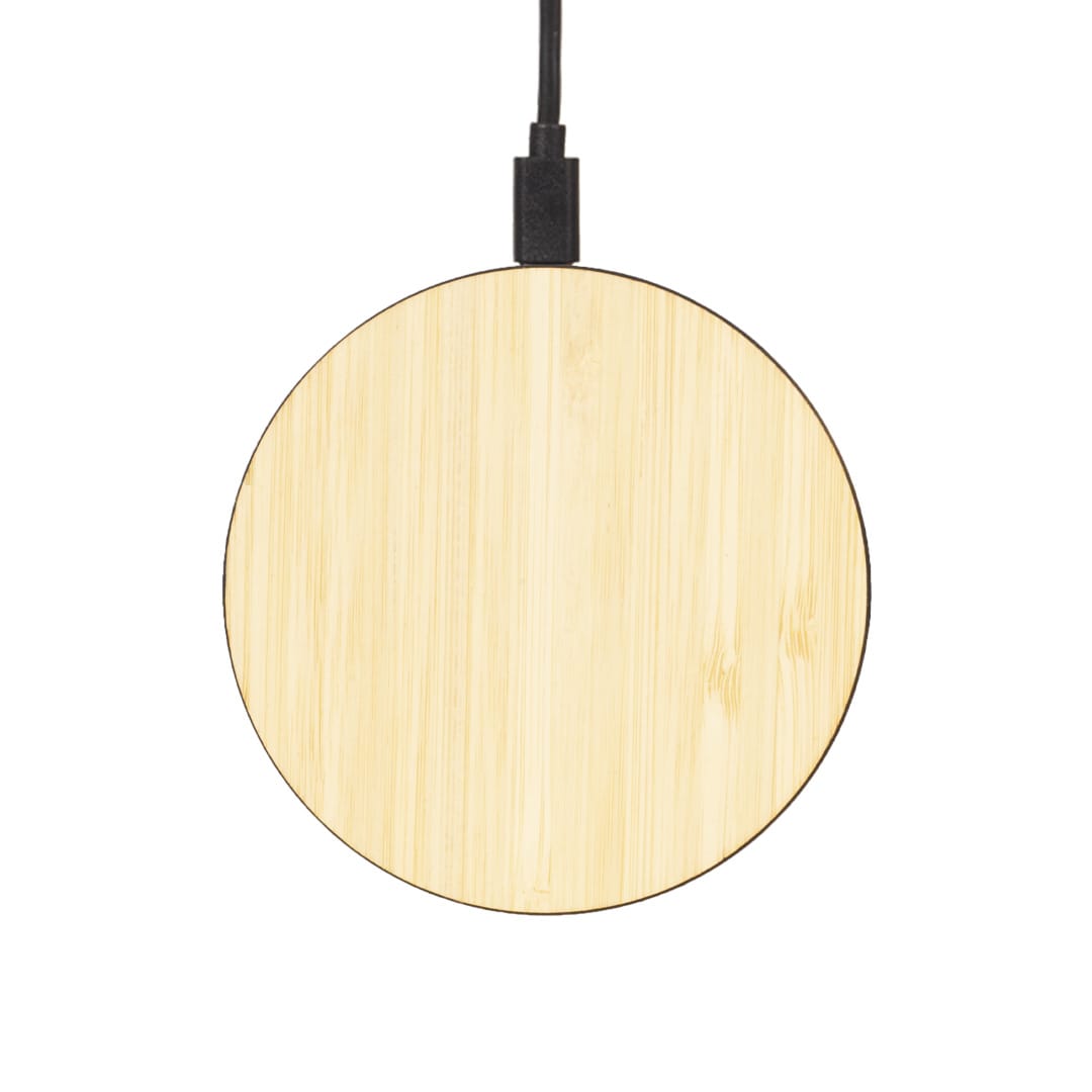 Chargeur sans fil - Le Bambou - Coque en bois