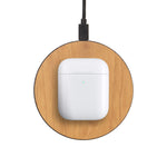 Chargeur sans fil - Le Merisier - Coque en bois