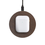 Chargeur sans fil - Le Triangle de Penrose - Coque en bois