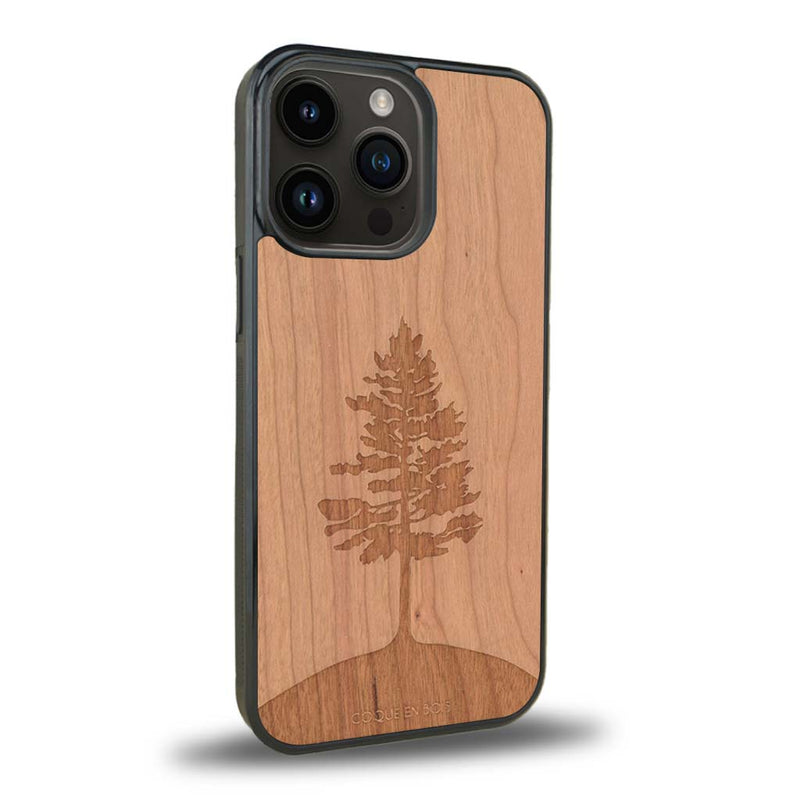 Coque iPhone 14 Pro + MagSafe® - L'Arbre - Coque en bois