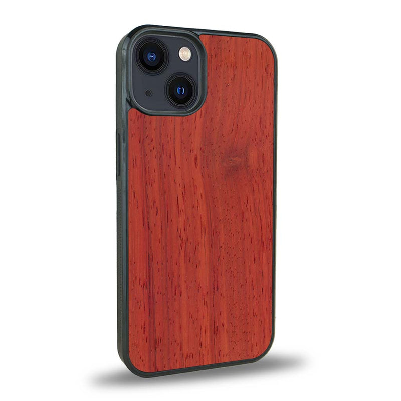 Coque de protection en bois véritable fabriquée en France pour iPhone 15 sans gravure avec un design minimaliste et moderne