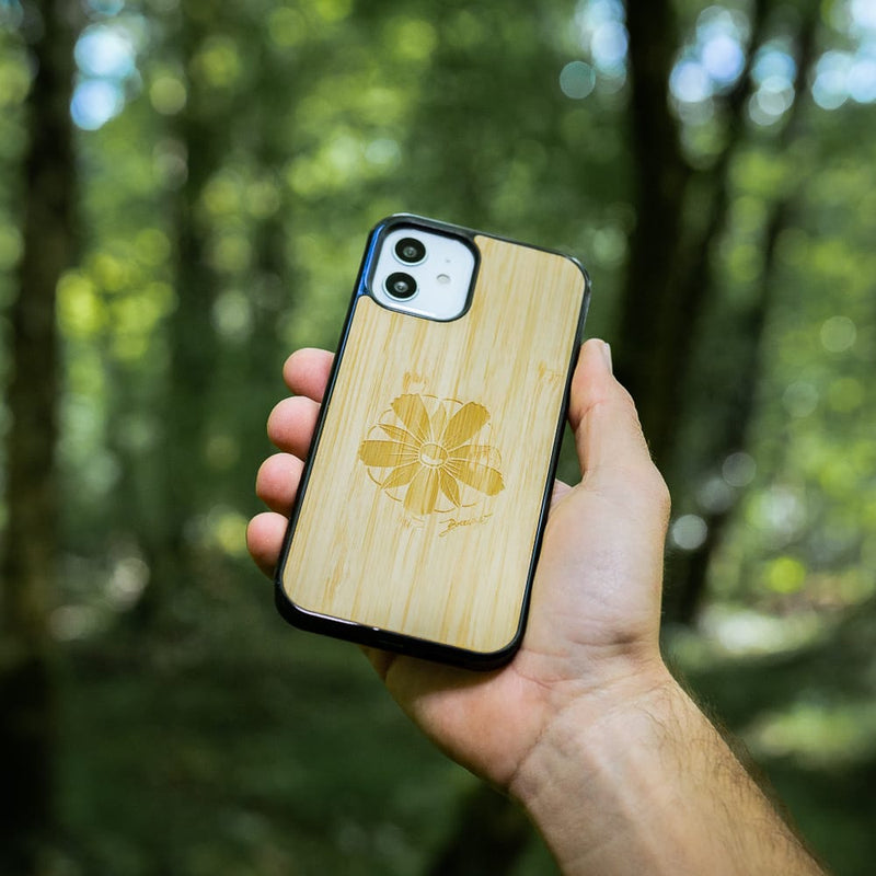 Coque Google - La Fleur des Montagnes - Coque en bois