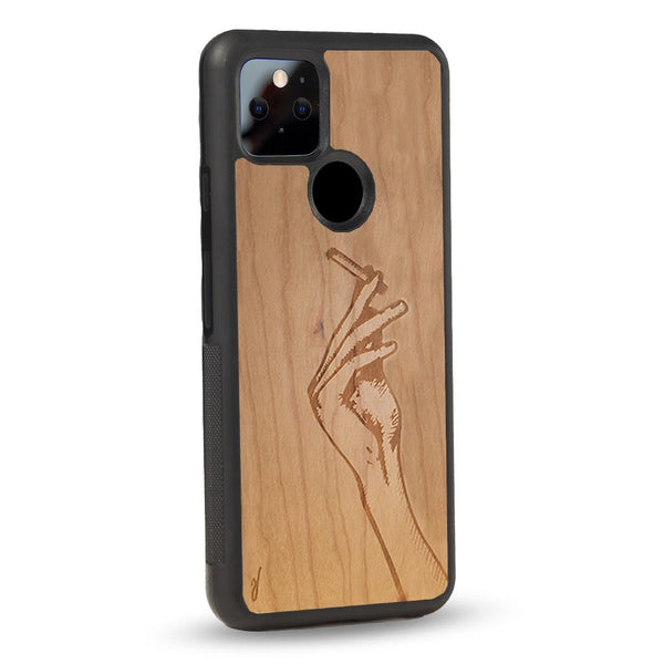 Coque Google - La garçonne - Coque en bois