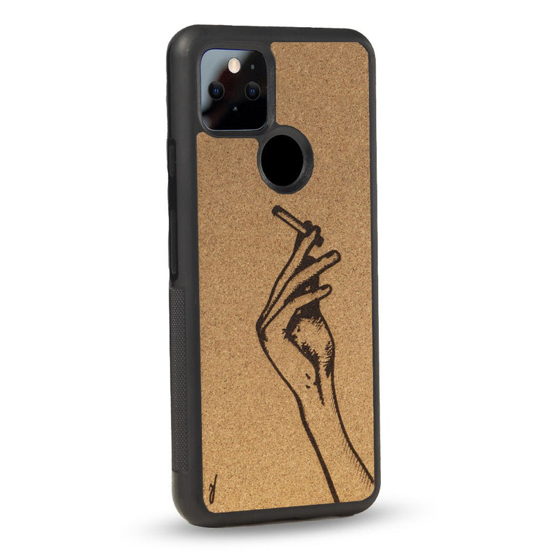 Coque Google - La garçonne - Coque en bois