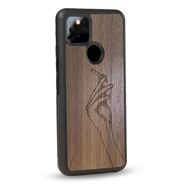 Coque Google - La garçonne - Coque en bois