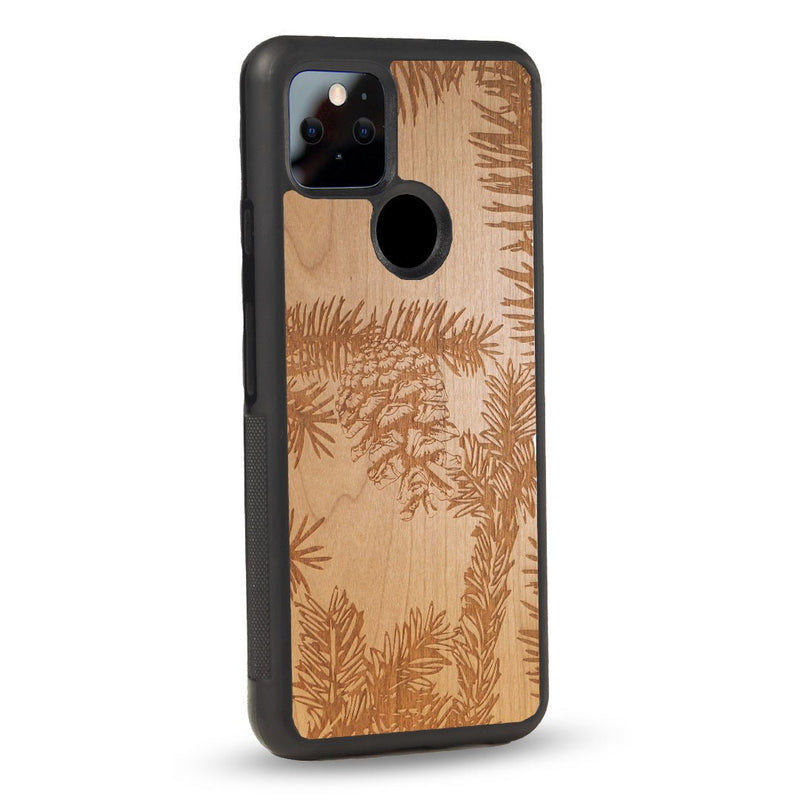 Coque Google - La Pomme de Pin - Coque en bois