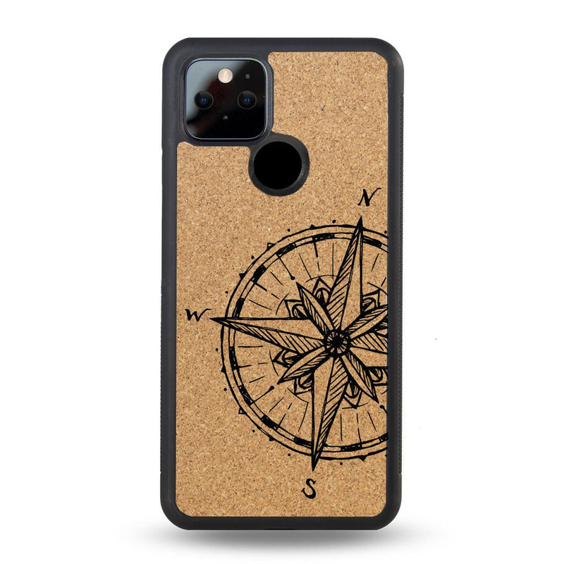 Coque Google - La rose des vents - Coque en bois