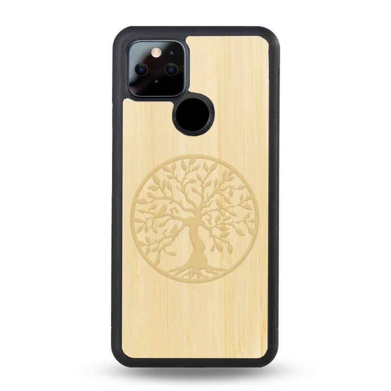 Coque Google - L'arbre de vie - Coque en bois