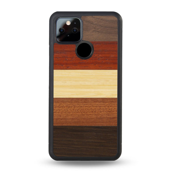 Coque Google - L'Arc en Ciel - Coque en bois