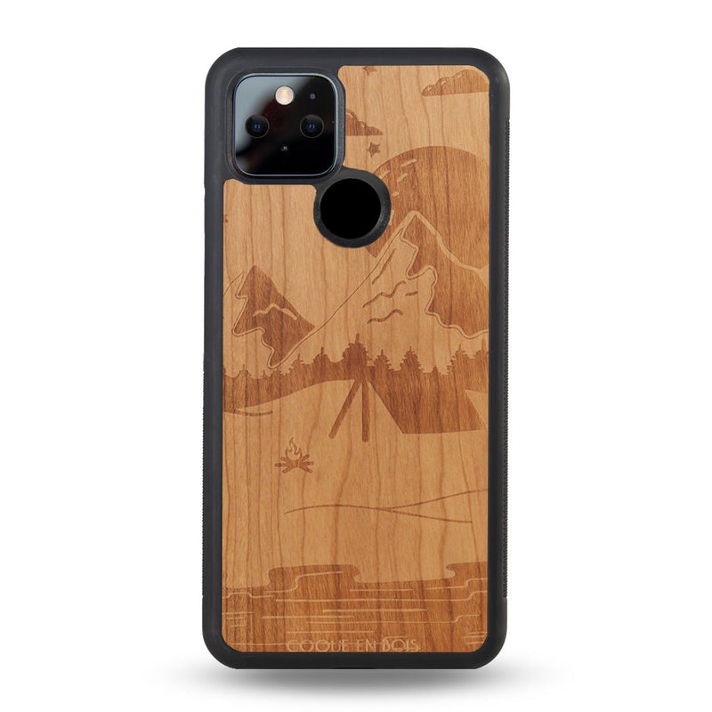 Coque Google - Le Campsite - Coque en bois