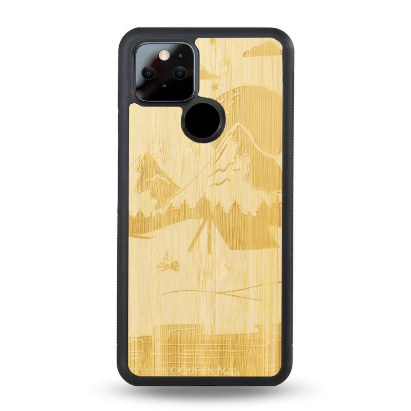 Coque Google - Le Campsite - Coque en bois