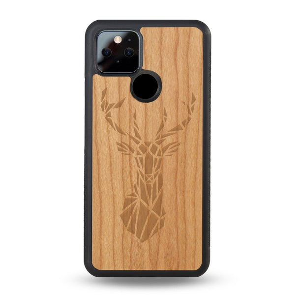 Coque Google - Le Cerf - Coque en bois