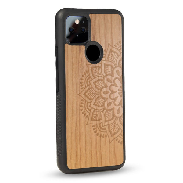 Coque Google - Le Mandala Sanskrit - Coque en bois