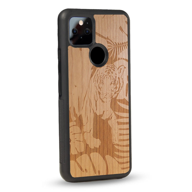 Coque Google - Le Tigre - Coque en bois
