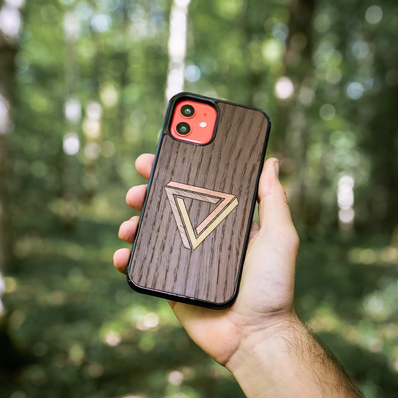 Coque Google - Le Triangle de Penrose - Coque en bois