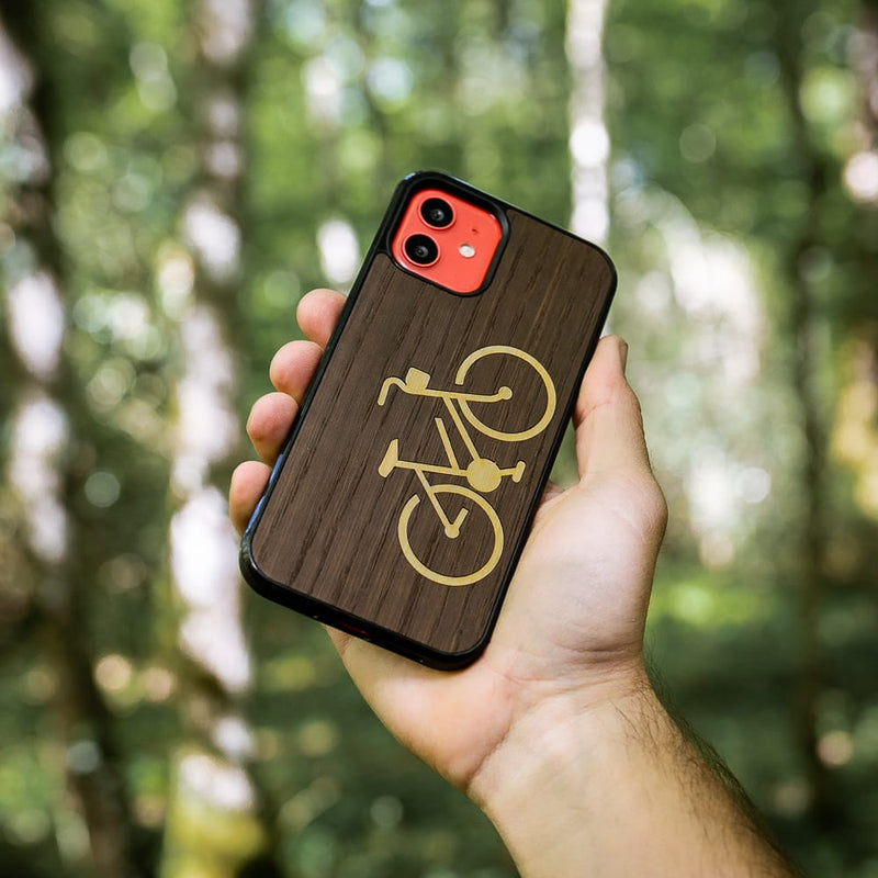 Coque Google - Le Vélo - Coque en bois