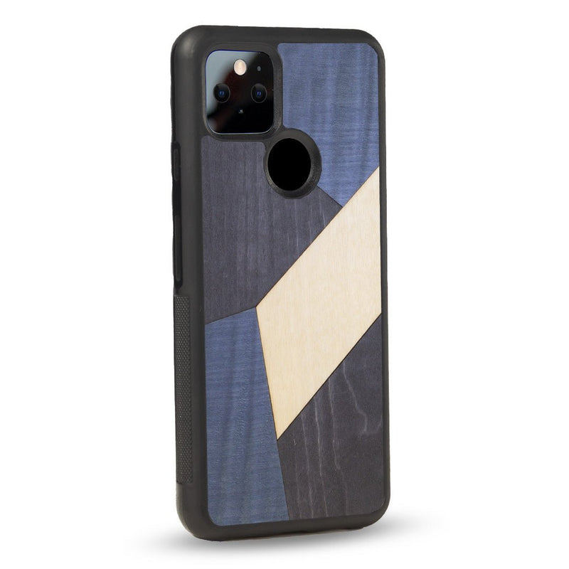 Coque Google - L'Eclat Bleu - Coque en bois