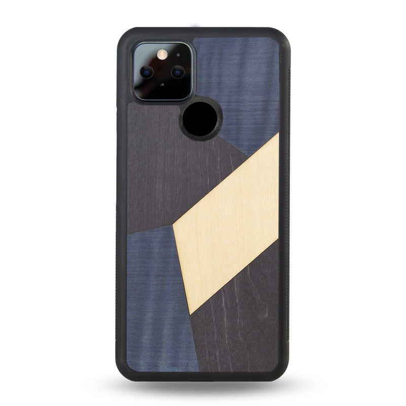 Coque Google - L'Eclat Bleu - Coque en bois