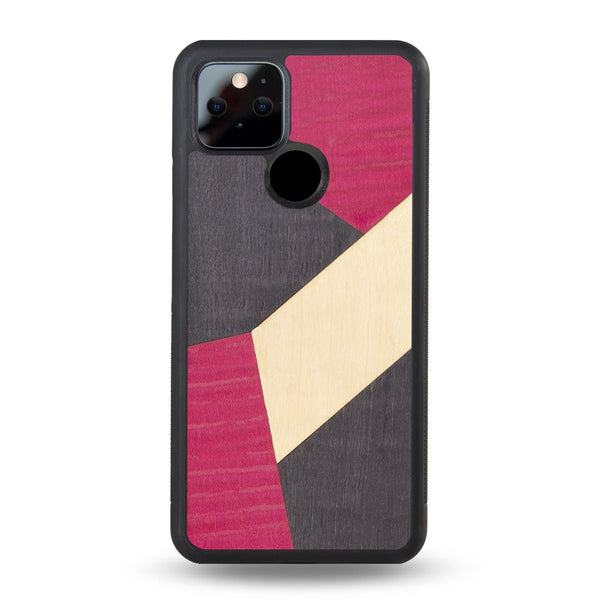 Coque Google - L'Eclat Rose - Coque en bois