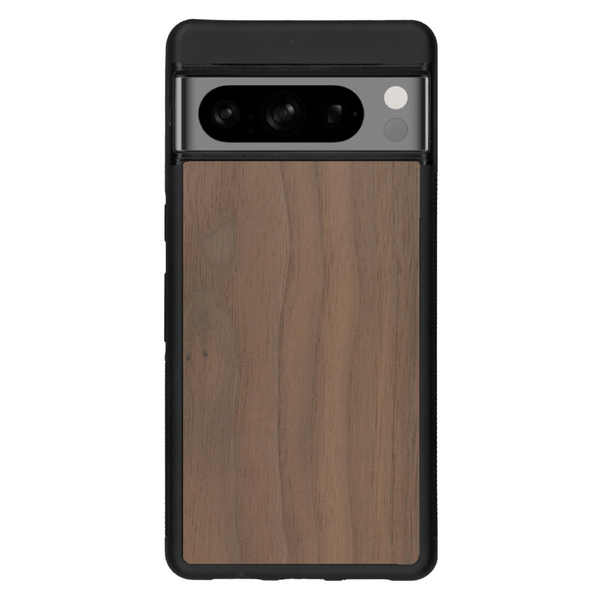 Coque de protection en bois véritable fabriquée en France pour Google Pixel 6pro sans gravure avec un design minimaliste et moderne