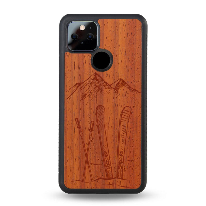 Coque Google - Winter Holliday - Coque en bois