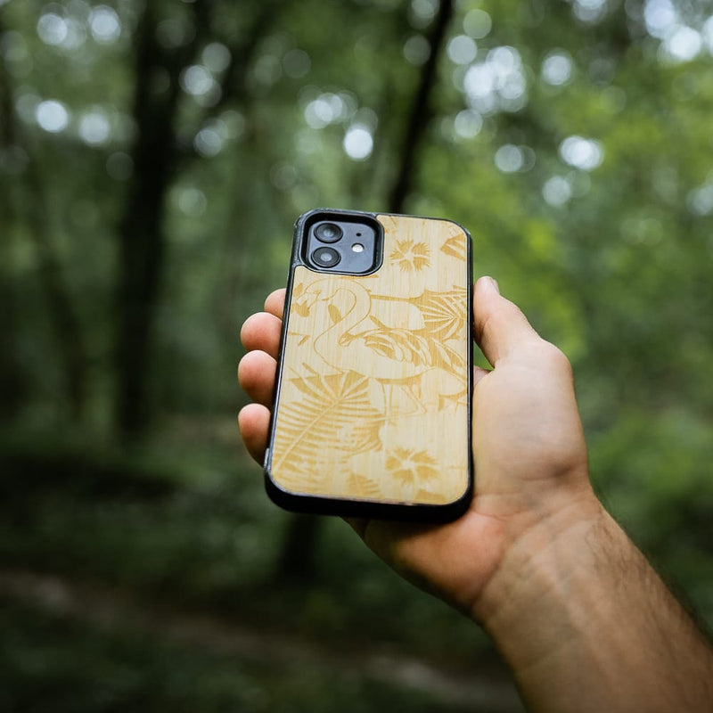 Coque Honor - Le Flamand Rose - Coque en bois