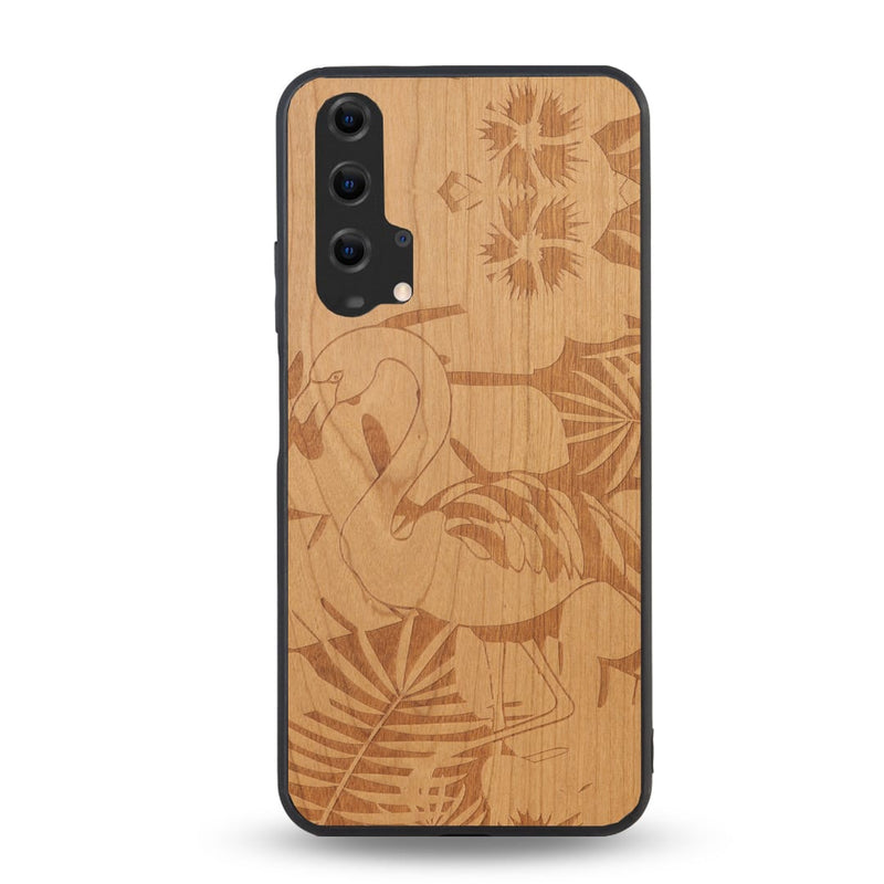 Coque Honor - Le Flamand Rose - Coque en bois