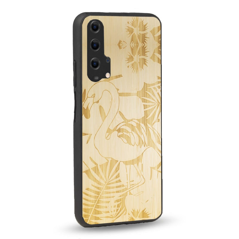 Coque Honor - Le Flamand Rose - Coque en bois