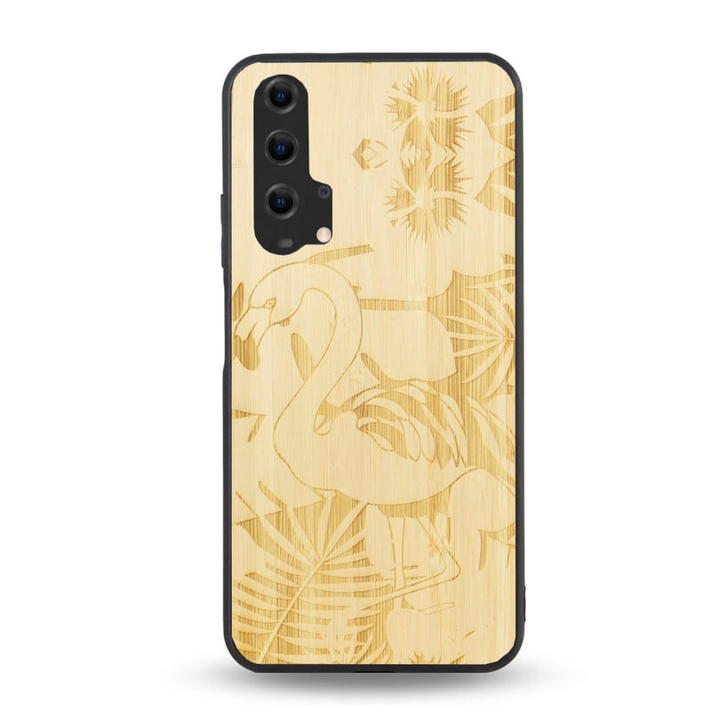 Coque Honor - Le Flamand Rose - Coque en bois