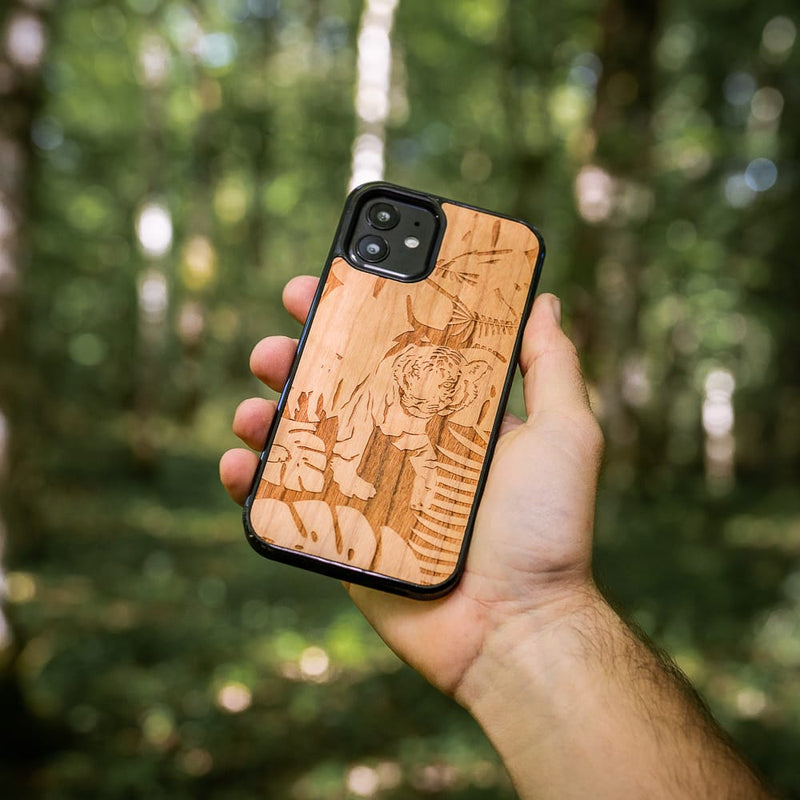 Coque Honor - Le Tigre - Coque en bois