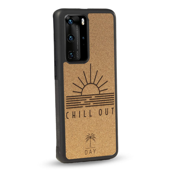 Coque Huawei - Chill Out - Coque en bois