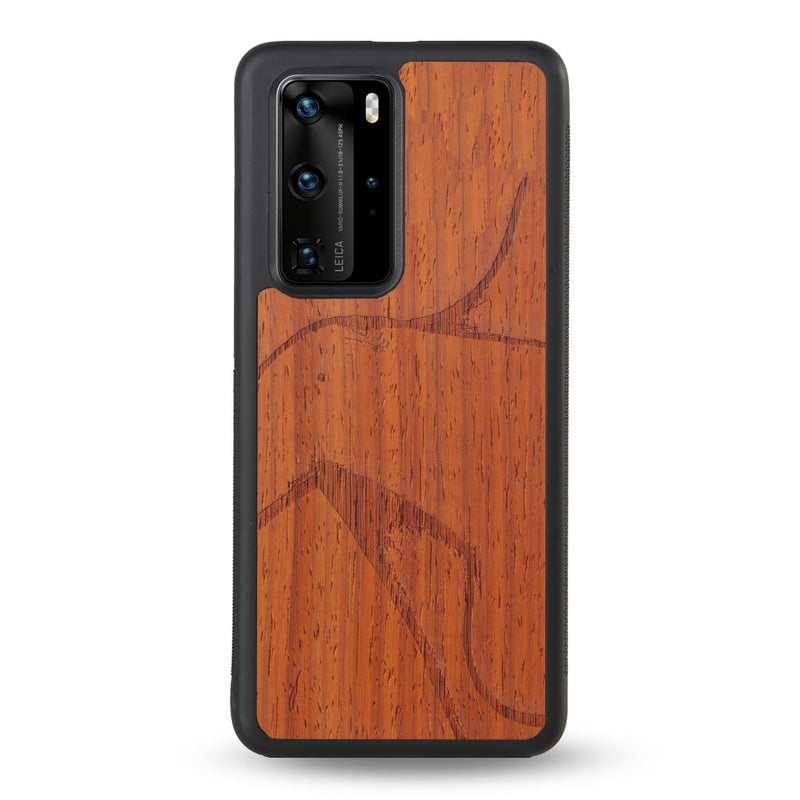 Coque Huawei - La Shoulder - Coque en bois