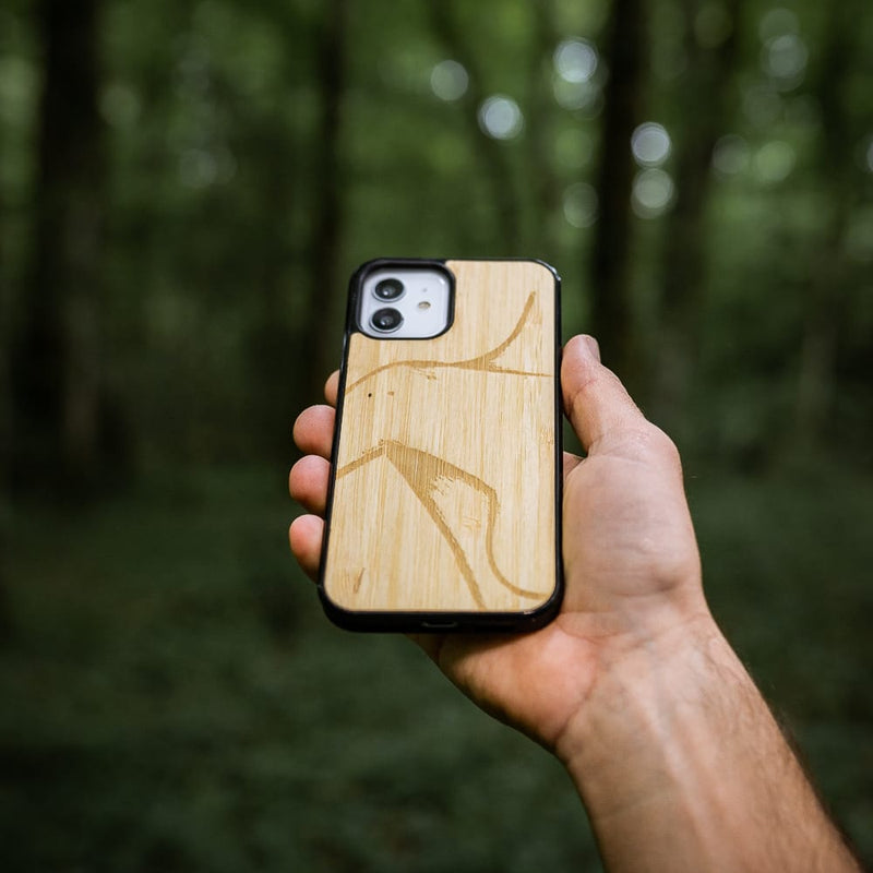 Coque Huawei - La Shoulder - Coque en bois