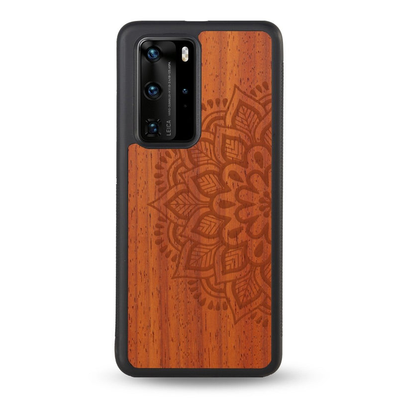 Coque Huawei - Le Mandala Sanskrit - Coque en bois