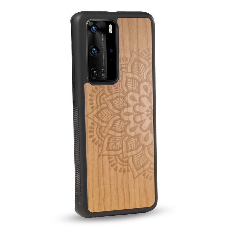 Coque Huawei - Le Mandala Sanskrit - Coque en bois