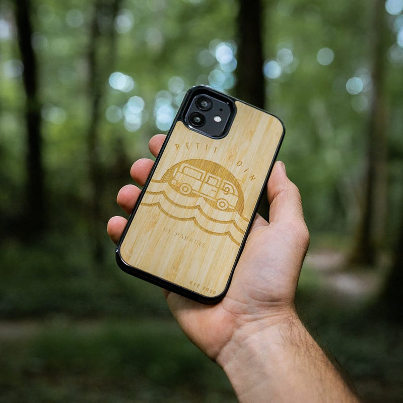 Coque Huawei - Le Petit Coin de Paradis - Coque en bois