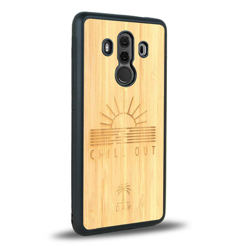 Coque Huawei Mate 10 Pro - La Chill Out - Coque en bois