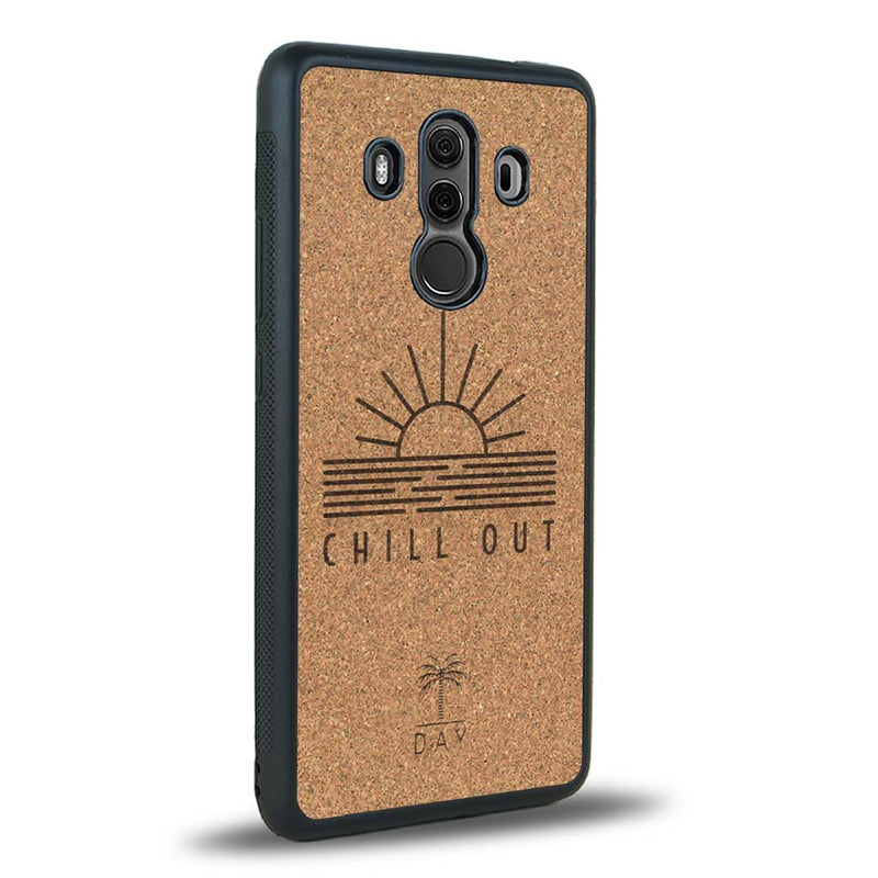 Coque Huawei Mate 10 Pro - La Chill Out - Coque en bois