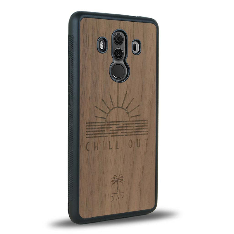 Coque Huawei Mate 10 Pro - La Chill Out - Coque en bois