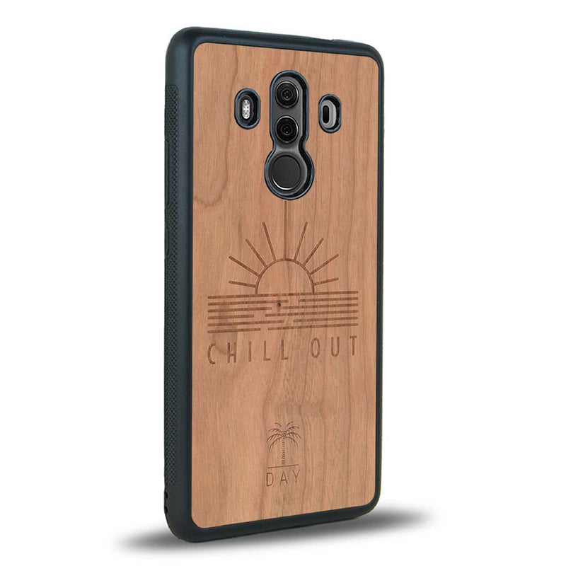 Coque Huawei Mate 10 Pro - La Chill Out - Coque en bois