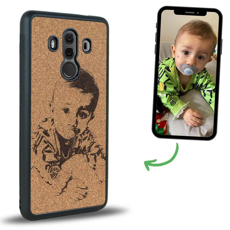 Coque Huawei Mate 10 Pro - La Personnalisable - Coque en bois